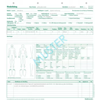 BOI Formularze dokumentacji ran, 50 arkuszy A4 9206-00435N