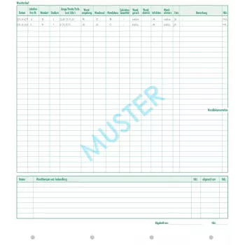 BOI Formularze dokumentacji ran, 50 arkuszy A4 9206-00435N