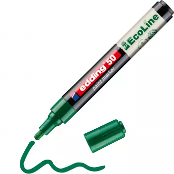 Edding 50 EcoLine Marker do Lakieru Zielony 2-3 mm 4-50-004