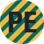 Etykieta identyfikacyjna przewodu PE HEIN 172023, PET, samoprzylepna, żółto-zielona, 4 x 12 mm, 1000 etykiet w rolce
