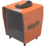Master Climate Solutions Heylo DE 3 XL Ogrzewacz elektryczny 3 kW, 140 m³/h, 230 V, 13,5 A, IP24, 2 stopnie grzania, termostat, przenośny 1101903