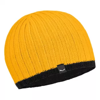 Salewa Ortles Wool Beanie - Złoty