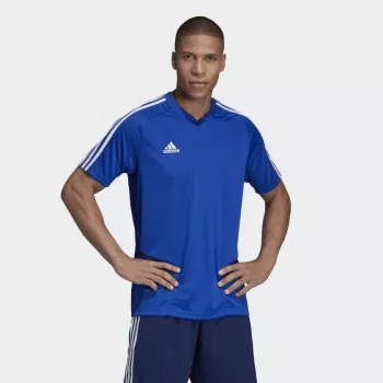 Adidas Tiro 19 Koszulka Treningowa z Krótkim Rękawem Poliester Czarno-Biała Męska S