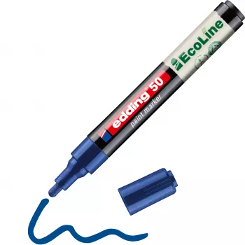Edding 50 EcoLine Marker do Malowania Niebieski 2-3 mm 4-50-003