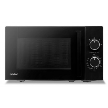 Medion MD 12011 Kuchenka mikrofalowa Solo 20 L 800 W Czarny 50076270