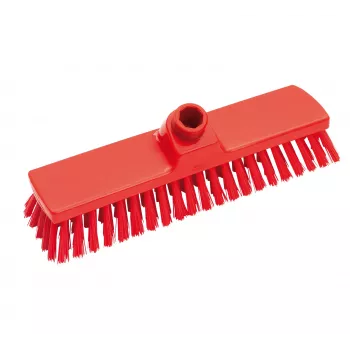 Haug Bürsten czerwona plastikowa głowica do miotły 30 cm szerokości (FC87201)