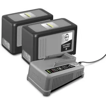 Kärcher Battery Power+ 36/75 Zestaw startowy – akumulator Li-Ion 36V 7,5Ah i szybka ładowarka 2.445-070.0