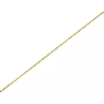Rurka mosiężna Reely 2 mm średnica zewnętrzna, 1,4 mm średnica wewnętrzna, 500 mm długość, 0,3 mm grubość ścianki, 1 sztuka