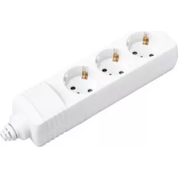 Listwa zasilająca SYGONIX BT-2372208, 6 gniazd, kabel 1,5 m, biała