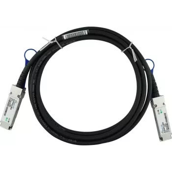 BLUELAN Kompatybilny kabel Direct Attach Ubiquiti UACC-DAC-QSFP28-3M, 100GBASE-CR4, Infiniband EDR, 26AWG, 3 metry UACC-DAC-QSFP28-3M-BL