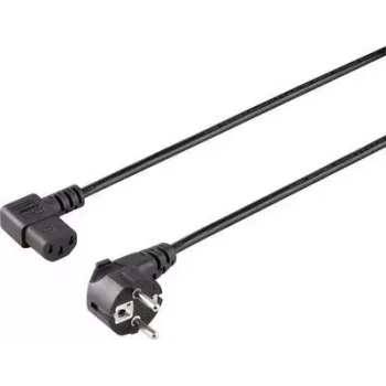 Kabel zasilający Sygonix SY-5042710 CEE 7/7 do IEC C13 2 m Czarny