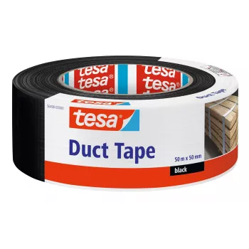 tesa 56498-00000-15 Taśma naprawcza czarna 50 m x 50 mm