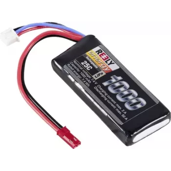 Reely LiPo Battery Pack 7.4V 1000mAh 2S 25C Softcase z BEC Connector RE-7849758