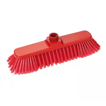 Haug Bürsten Czerwona plastikowa głowica do miotły 28 cm szerokości (FC87511)
