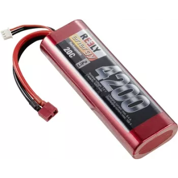 Reely LiPo Akumulator 7.4V 4200mAh 2S 20C Hardcase T-Plug RE-7851471