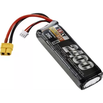 Reely LiPo Battery Pack 7.4 V 2400 mAh 2S 20C Softcase XT60 (RE-7853244)