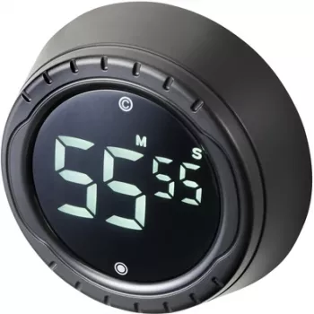 Sygonix Cyfrowy Timer Czarny (SY-5469264)