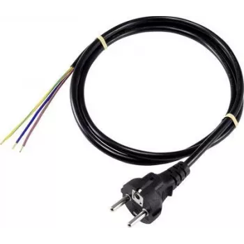 Kabel zasilający Sygonix SY-5043490 Schuko na IEC C13 1,5 m Czarny
