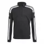 adidas Squadra 21 Bluza treningowa dla młodzieży czarna GK9561 128cm