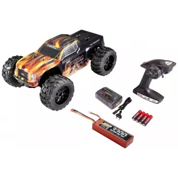 Reely Cimera Black Brushless 1:10 RC Monster Truck 4WD RTR 2,4 GHz z akumulatorem i ładowarką (RE-6914403)