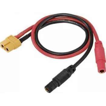 Kabel ładujący Reely XT60 żeński do 2x wtyki bananowe 4mm 30cm RE-7104525