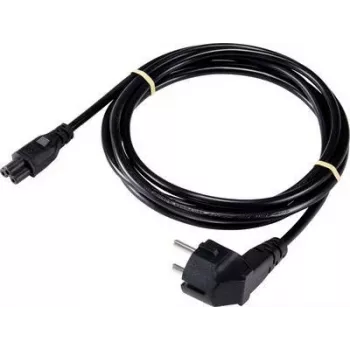 Kabel zasilający do notebooka Sygonix SY-5043498 3m Czarny Schuko na IEC C5