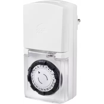 Sygonix SY-5042670 Analogowy dzienny wyłącznik czasowy 3680 W IP44