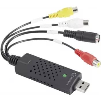 Renkforce RF-VC-120 Video Grabber z oprogramowaniem do edycji wideo, Plug and Play (RF-5044660)