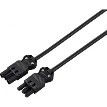 Przedłużacz Sygonix SY-6676360 czarny 1,5 m Schuko