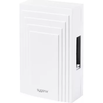 Sygonix SY-5491840 Przewodowy Gong Dzwonkowy 8-12V AC/DC 85dB Biały
