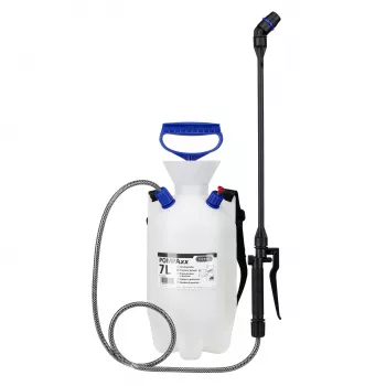 Pressol 06905 Przemysłowy Opryskiwacz Ciśnieniowy 7 L Przezroczysty Biały