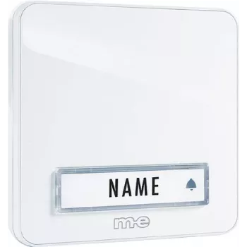 M-E MODERN-ELECTRONICS KTA-1 W Przycisk dzwonka, natynkowy, biały