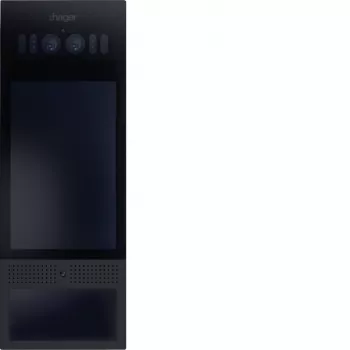 Hager RTQ540X Stacja Zewnętrzna z Wyświetlaczem Dotykowym Wideo IP RFID PIN Interkom