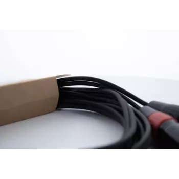 Cordial EU 3 MC kabel audio XLR do RCA 3m czarny 14849