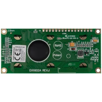 JOY-IT COM-OLED16X2 16x2 moduł wyświetlacza OLED, biały, I2C, SSD1306, kompatybilny z Arduino i Raspberry Pi