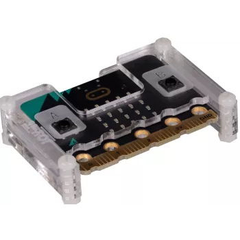 JOY-IT BBCZ CASE V2 TR - Przezroczysta obudowa ochronna dla BBC micro:bit V2 (MB-CASE02)