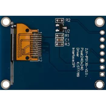 Joy-it 1,3-calowy moduł wyświetlacza IPS TFT LCD 240x240 z uchwytem montażowym SBC (SBC-LCD01)