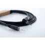 Kabel audio Cordial 14833 3,5 mm Jack 3 m czarny PVC skręcany
