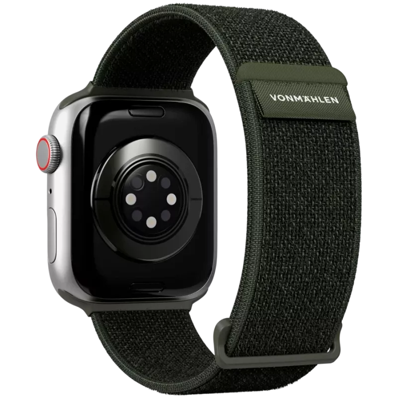 VONMÄHLEN Fitness Loop 2 pasek do zegarka Apple Watch 44mm, 45mm, 49mm - oliwkowy