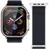 VONMÄHLEN Classic Nylon Loop pasek do zegarka Apple Watch 44/45/46/49mm, granatowy, uniwersalny rozmiar