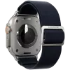 VONMÄHLEN Classic Nylon Loop pasek do zegarka Apple Watch 44/45/46/49mm, granatowy, uniwersalny rozmiar