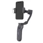 GREEN MNKY GM TrackMotion Gimbal Z.SH.1 - Stabilizator do smartfona z AI śledzącą twarz i obiekty, obrót 360°, sterowanie gestami, USB-C, czarny