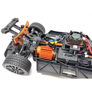 Absima Speed Demon 1:12 Samochód rajdowy 4WD Brushless RTR Model RC Biały 70 km/h