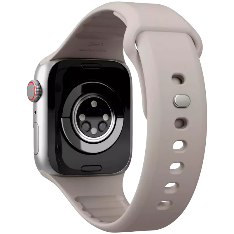 VONMÄHLEN Classic Band 2 do Apple Watch 40/41/42mm, kremowy pasek ze skóry pełnoziarnistej