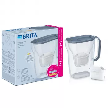 Dzbanek filtrujący wodę Brita Style Essential Stone Blue z 2 filtrami MAXTRA PRO (140809)