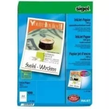 Sigel Professional IP286 Matowy Papier A4 Zwykły 160 g/m² 100 Arkuszy Biały
