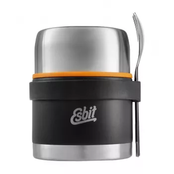 Esbit Classic Food Jug z zestawem sztućców 0,5L - Czarny