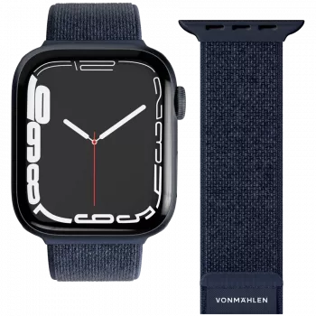 VONMÄHLEN Fitness Loop 2 pasek do smartwatcha do Apple Watch 40/41/42mm, granatowy, uniwersalny