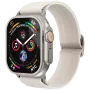 VONMÄHLEN Classic Nylon Loop do Apple Watch 40/41/42mm, kremowy