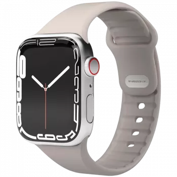 VONMÄHLEN Classic Band 2 do Apple Watch 44mm, 45mm, 49mm, One Size, kremowy